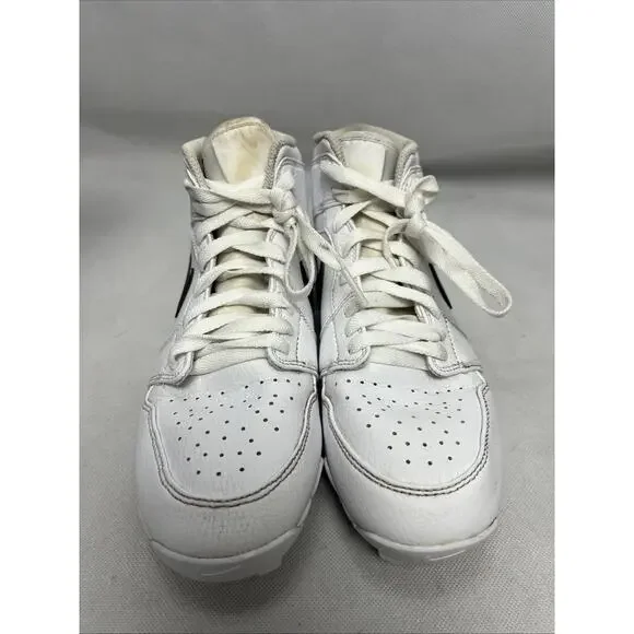 Nike Air Jordan 1 Mid Youth Multisport Cleat White Youth Size 5.5 HF6883-100 - Picture 7 of 12